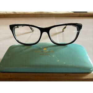 Kate Spade Women's Eyeglasses Frame MYRNA 807 sz 53-15-140 Black Tortoise Speck